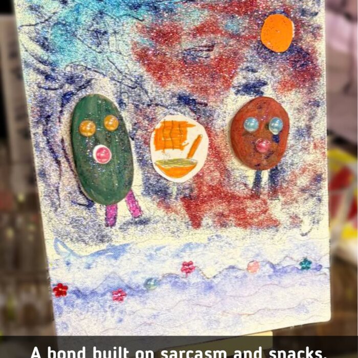 From blank pebbles to little masterpieces. Here’s what our participants created! 🎨✨These are th (2)