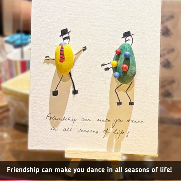 From blank pebbles to little masterpieces. Here’s what our participants created! 🎨✨These are th (3)